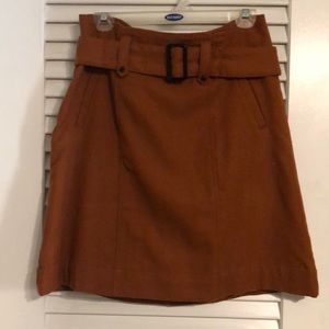 EUC Women’s Merona Orange tweed wool skirt